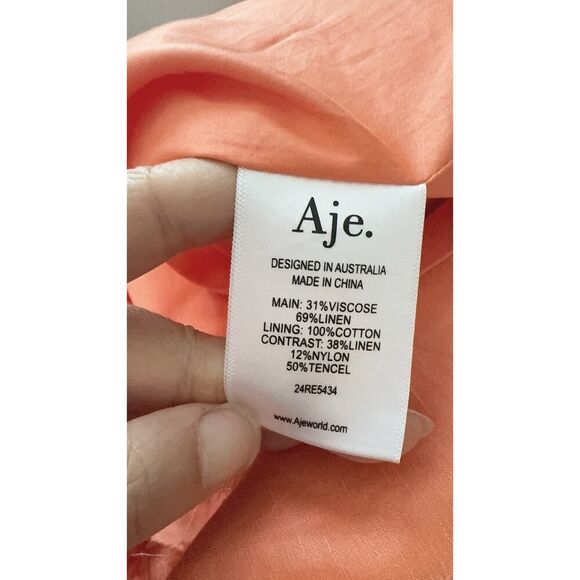 Aje Orange Maxi Dress - Picture 10 of 12